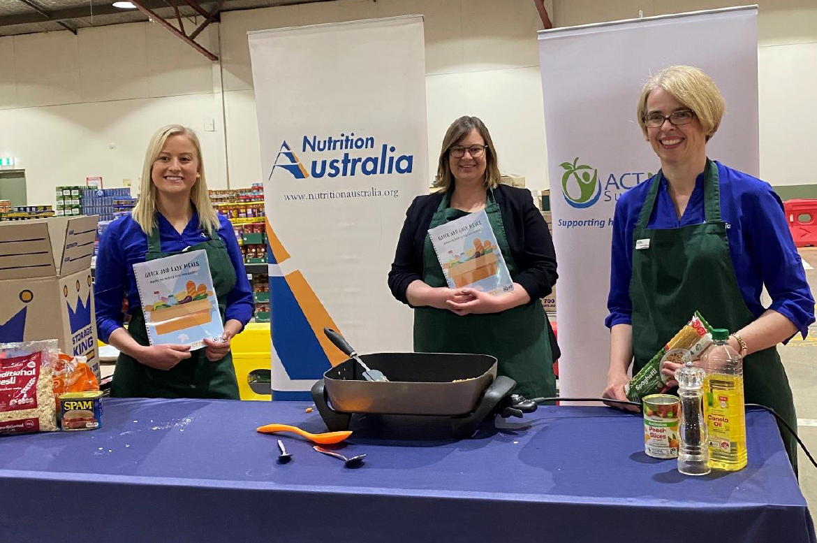 ACT launches food hamper cookbook